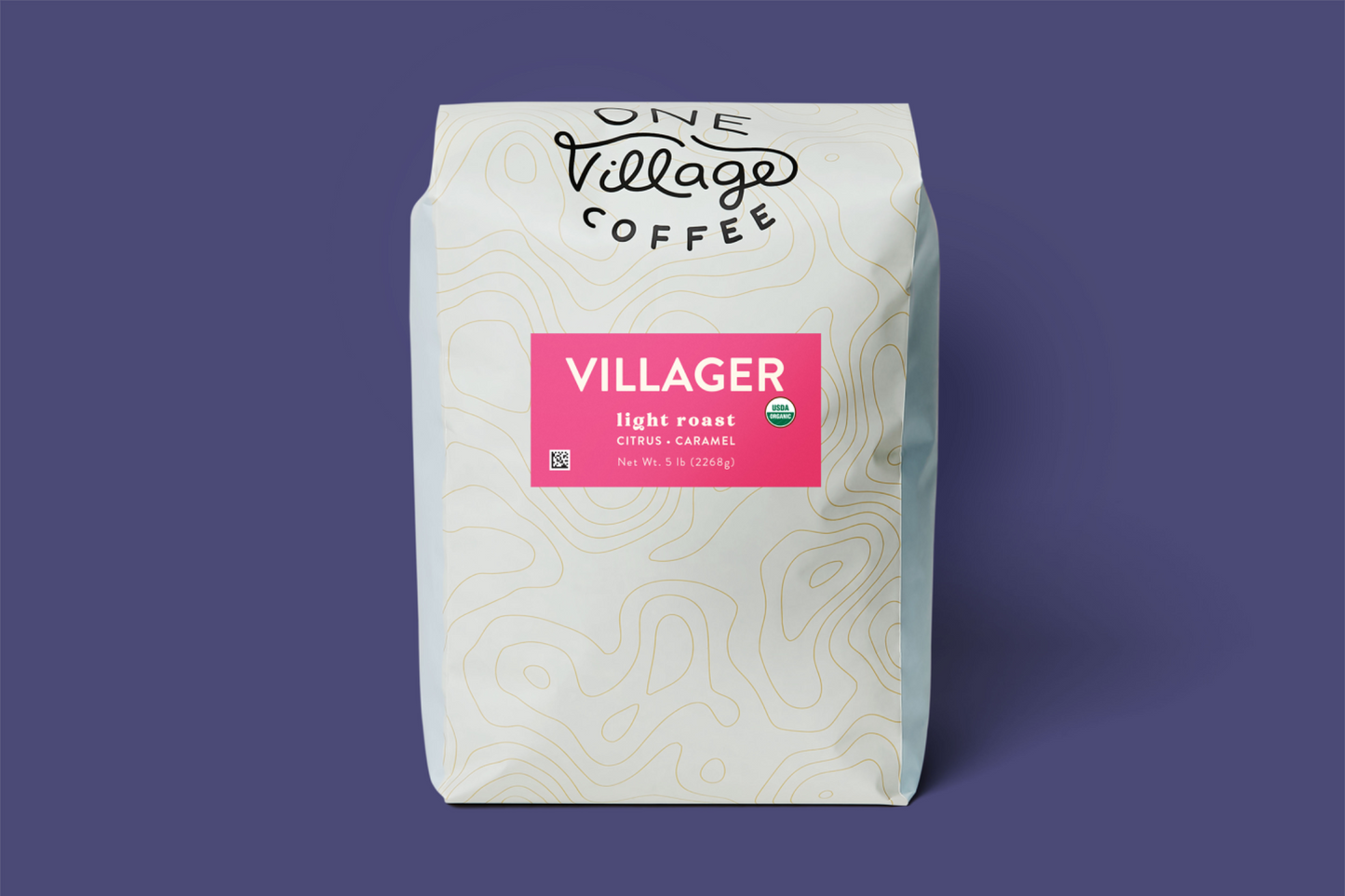 Image of 5lb Villager coffee bag.