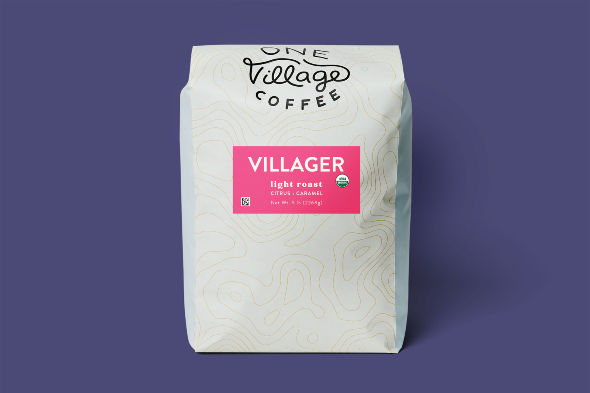 Image of 5lb Villager coffee bag.