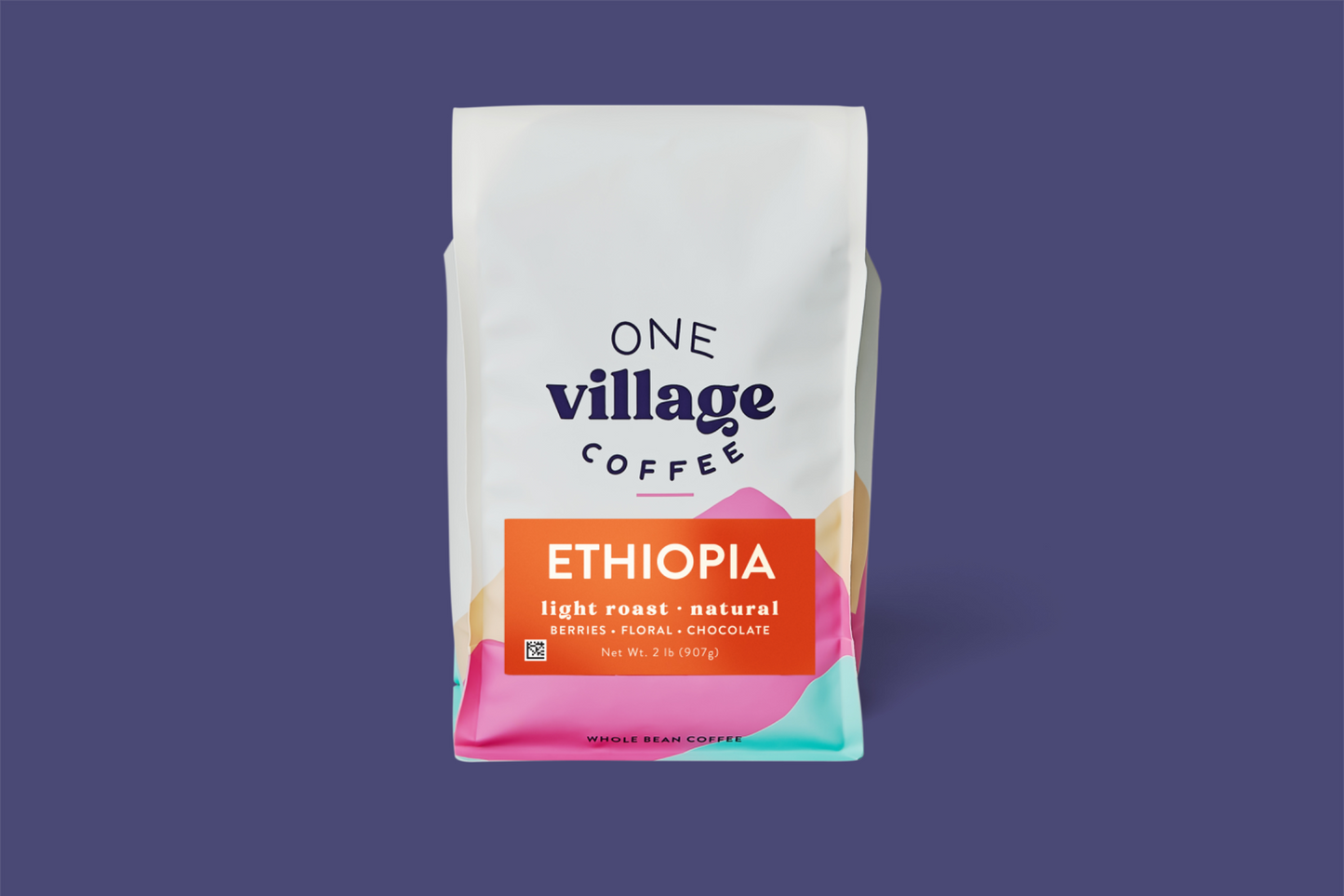 Image of 2lb Ethiopia Natural coffee bag.